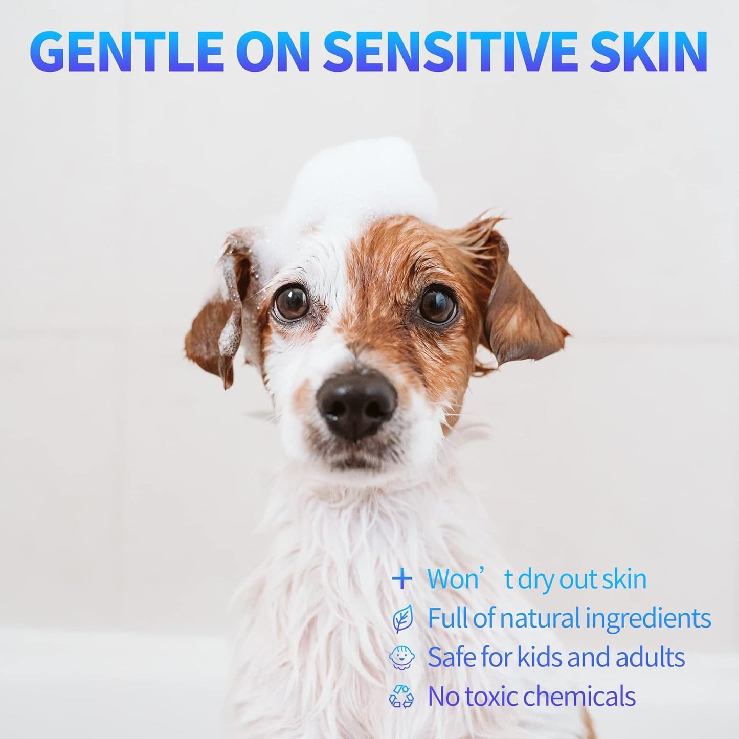 Antifungal Soap for Dog, Dog Shampoo for Allergies and Itching, Natural Soap Bar with Tea Tree Oil, and Lavender Oil, Helps with Infections & Fungus Irritation Itching - Natouch LLC