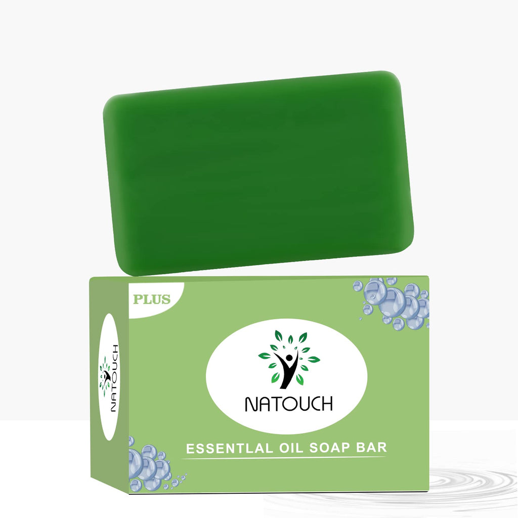 Natouch Antifungal Soap for Tree Oil Body Women/Men Bar Help Jock Itch Natural Tea Ringworm Foot Odor Skin Irritations With and 4oz - Natouch LLC