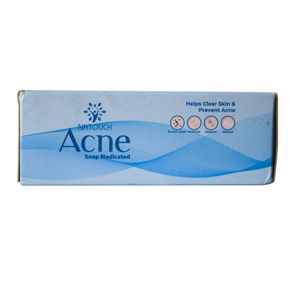 Natouch Acne Treatment Soap Bar, Antifungal Medicated Soap Bar, Acne Body Wash with Salicylic Acid, Acne Scars and Dark Spot Remover with Natural Essential Oil for Face, Body, Back, and Butt - Natouch LLC